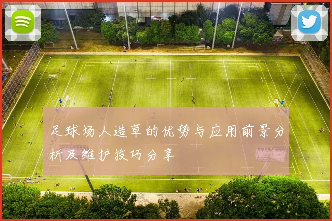 足球场人造草的优势与应用前景分析及维护技巧分享